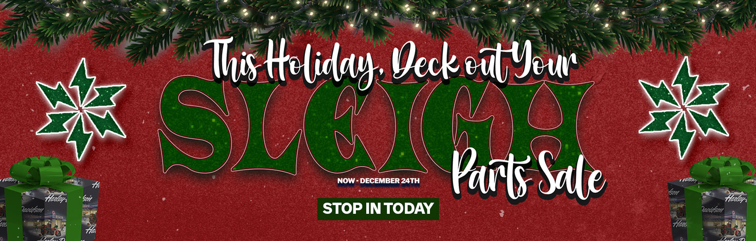 Spring Parts Sale at White Lightning Harley-Davidson